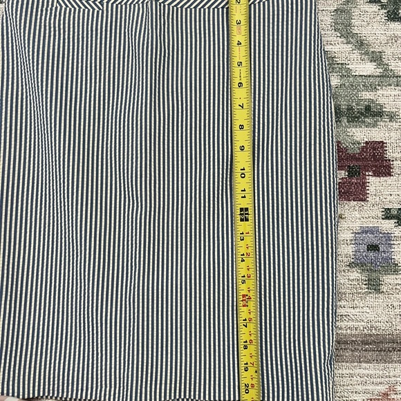 J Crew Seersucker Striped Skirt - Picture 5 of 5
